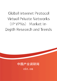 Global Internet Protocol Virtual Private Networks（IP VPNs） Market In-Depth Research and Trends Report 2020-2026
