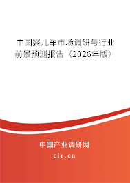 中國嬰兒車市場調(diào)研與行業(yè)前景預(yù)測報(bào)告（2026年版）
