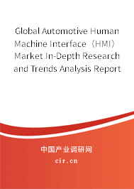 Global Automotive Human Machine Interface（HMI） Market In-Depth Research and Trends Analysis Report 2020-2026