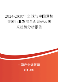 2024-2030年全球與中國硼替佐米行業(yè)發(fā)展全面調(diào)研及未來趨勢分析報告