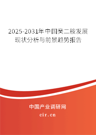 2025-2031年中國(guó)癸二胺發(fā)展現(xiàn)狀分析與前景趨勢(shì)報(bào)告