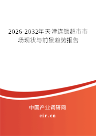 2026-2032年天津連鎖超市市場現(xiàn)狀與前景趨勢報告