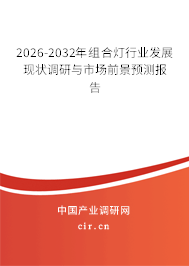 2026-2032年組合燈行業(yè)發(fā)展現(xiàn)狀調(diào)研與市場前景預(yù)測報告