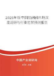 2026年版中國(guó)鎖閉閥市場(chǎng)深度調(diào)研與行業(yè)前景預(yù)測(cè)報(bào)告