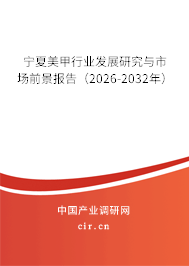 寧夏美甲行業(yè)發(fā)展研究與市場前景報(bào)告（2026-2032年）