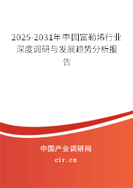 2025-2031年中國富勒烯行業(yè)深度調(diào)研與發(fā)展趨勢(shì)分析報(bào)告