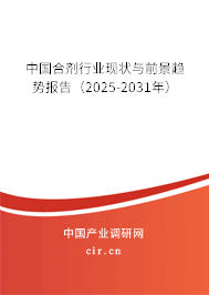 中國(guó)合劑行業(yè)現(xiàn)狀與前景趨勢(shì)報(bào)告（2025-2031年）