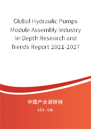 Global Hydraulic Pumps Module Assembly Industry In-Depth Research and Trends Report 2021-2027